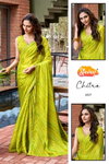 Chitra By Stavan Chiffon Embroidery Work Saree